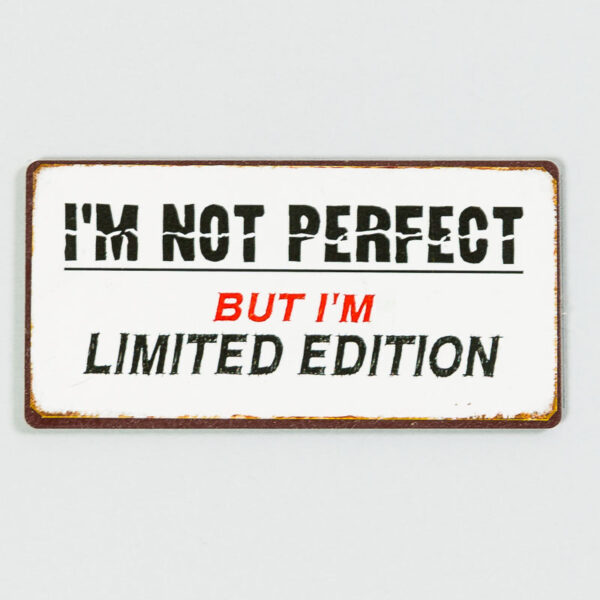 Magnet “I´m not perfect…