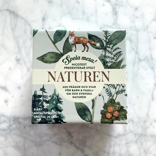 Spel för hela familjen om naturen