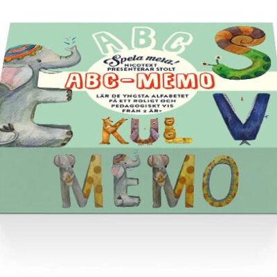 Memoryspel som lär barn ABC