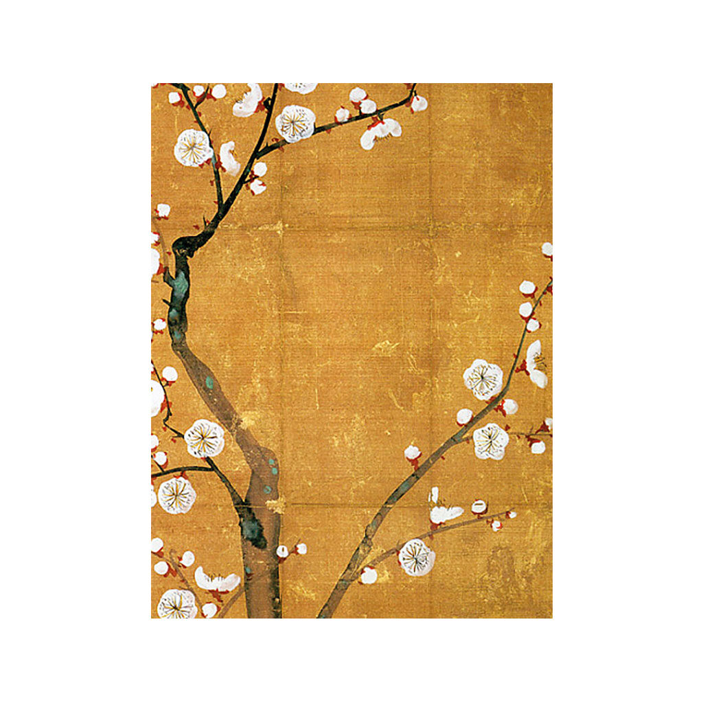 Poster med japanskt plommonträd