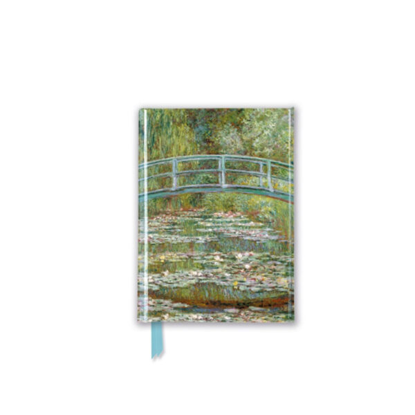 Claude Monet Bridge Over a Pond of Water-Lilies (Foiled Pocket Journal)
