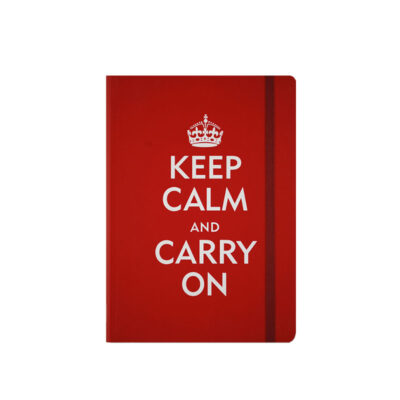 Anteckningsbok - Keep Calm and Carry on