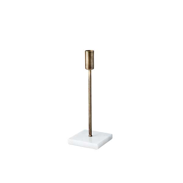 Ljusstake - Mässingsfärgad, Mellan
