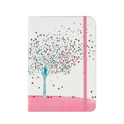 Anteckningsbok med små hjärtan på pärmen, Tree of Hearts, Small Journal