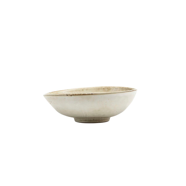 Skål i ljusgrå keramik, Lake från Housedoctor