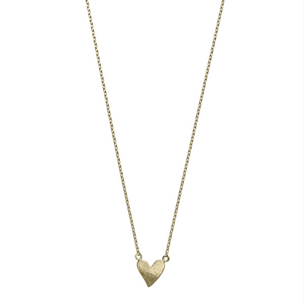 Halsband – Oregelbundet hjärta, Guld