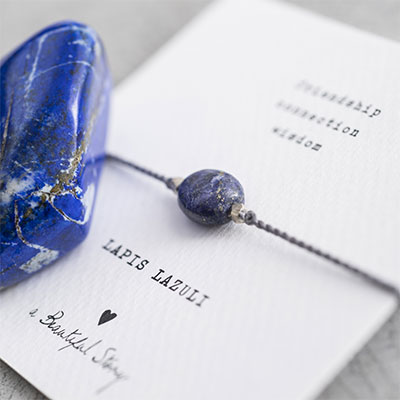 Armband Lapis Lazuli.