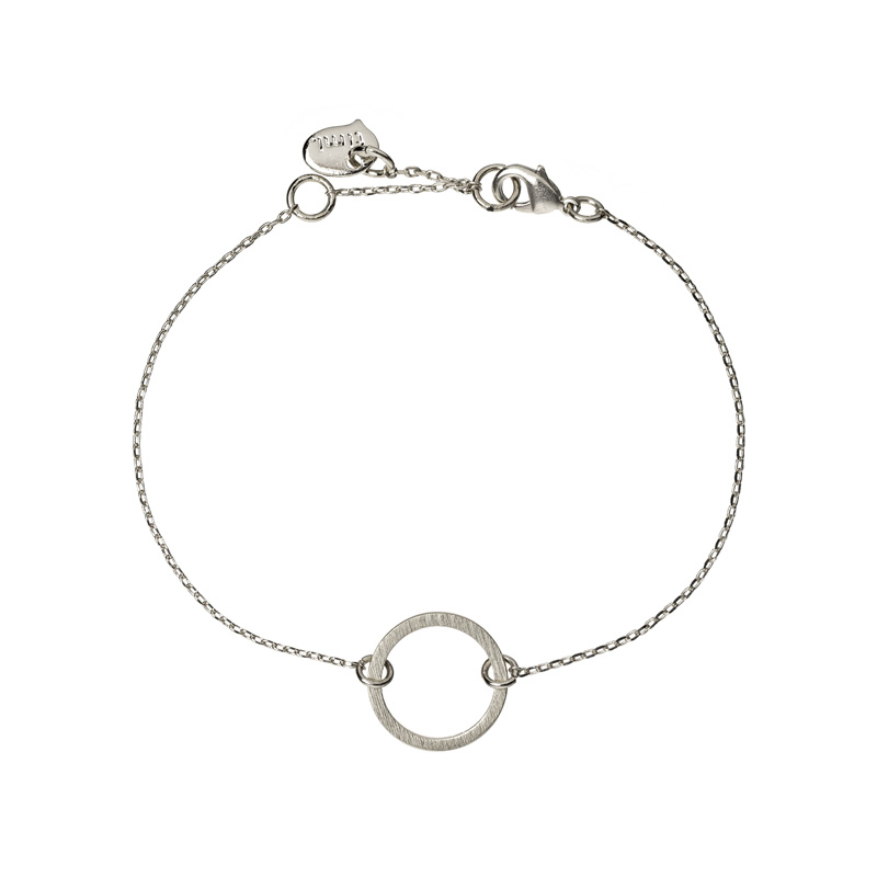Armband - Cirkel liten, Silver
