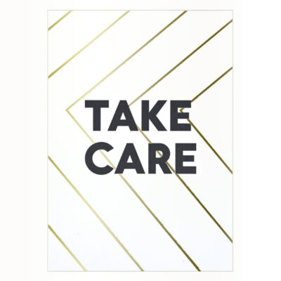 Vykort -  Take Care