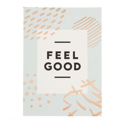 Vykort -  Feel Good Rose Gold