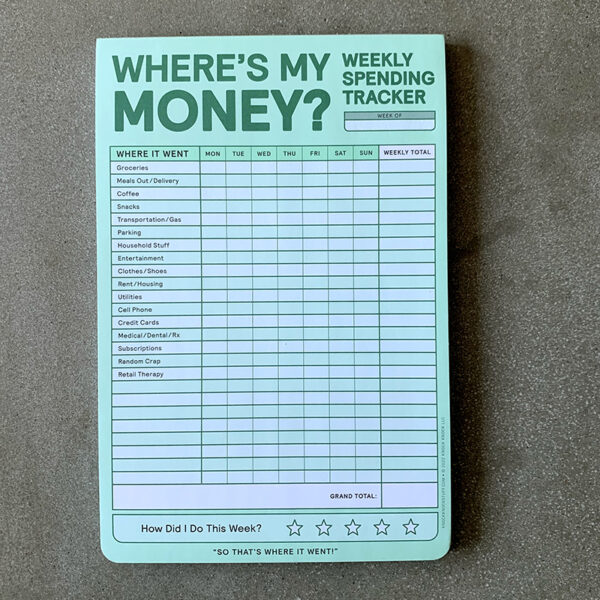To do lista, Where i s my money.