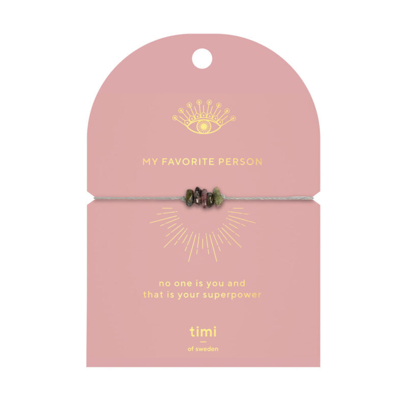 Armband med Turmalin.