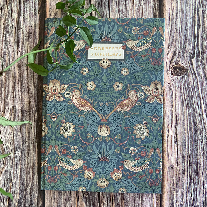 William Morris- Adress/födelsedagskalender