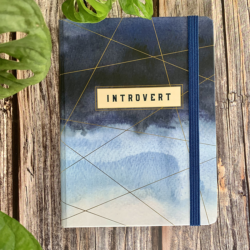 Anteckningsbok A5 - The Introvert´s Journal