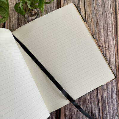 Anteckningsbok A5 - Midnight floral journal