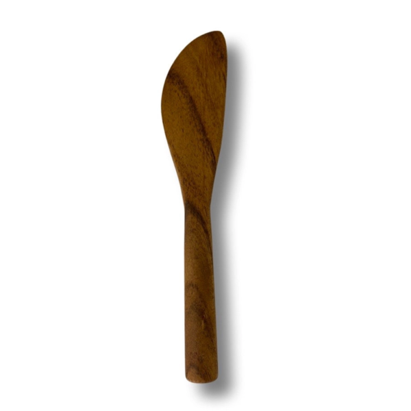 Smörkniv i Akaciaträ, 16cm lång.