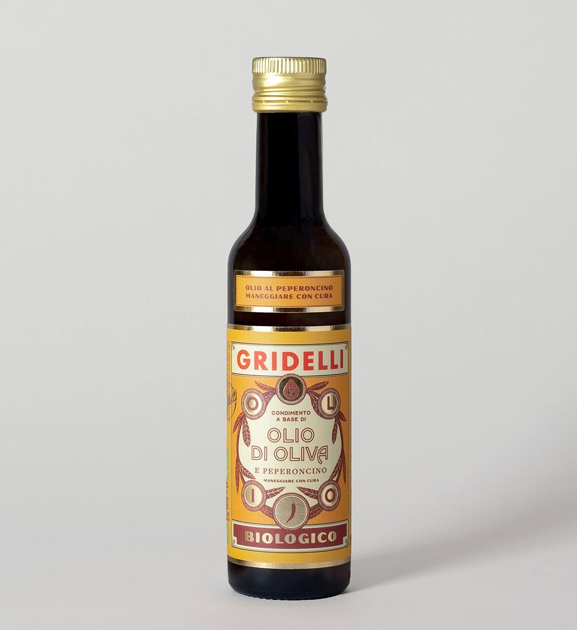 Olivolja från Gridelli med Chili 250ml.
