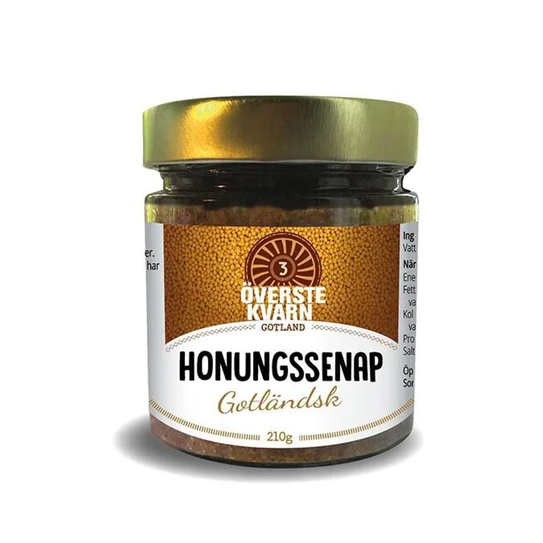 Gotländsk honungssenap från Överstekvarn.