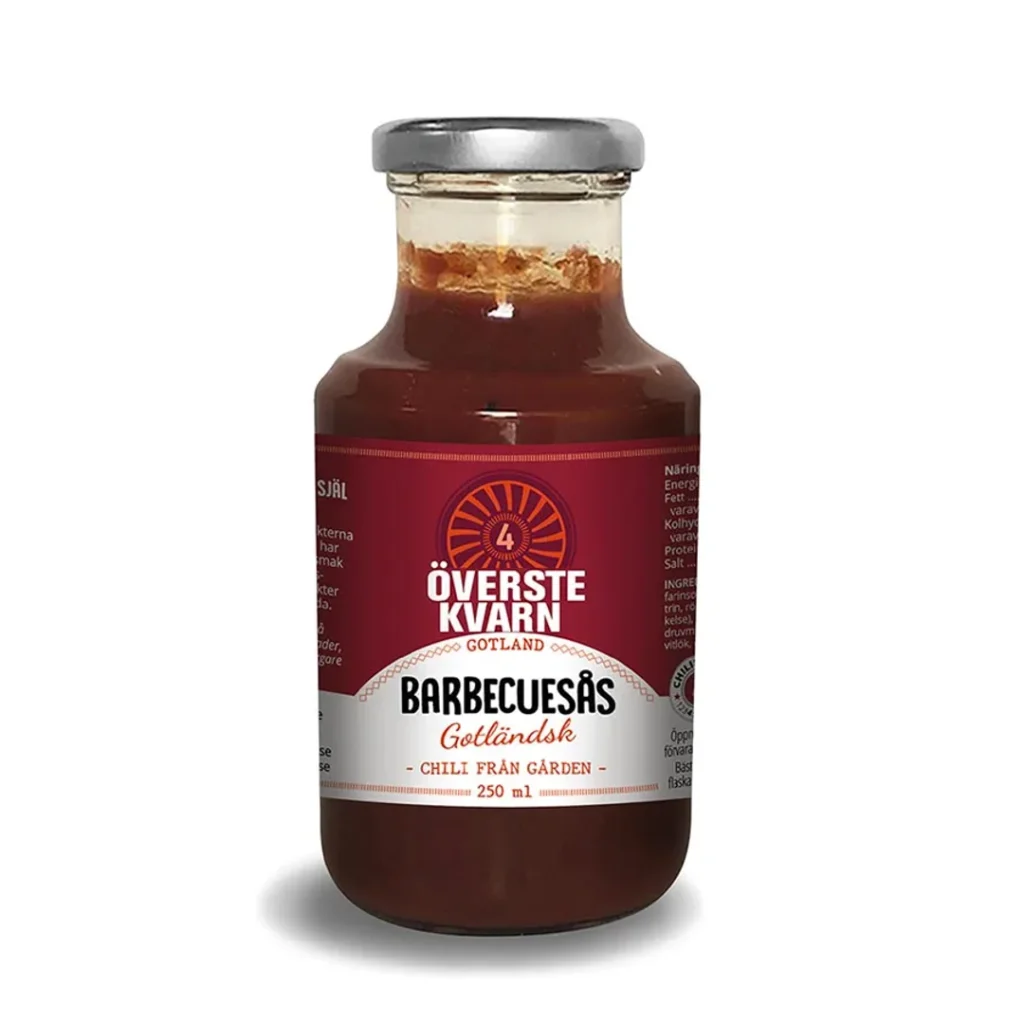 Gotländsk Barbecuesås från Överste Kvarn.