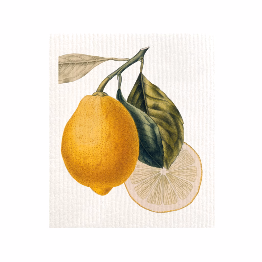 Disktrasa från Sköna Ting med citroner på.