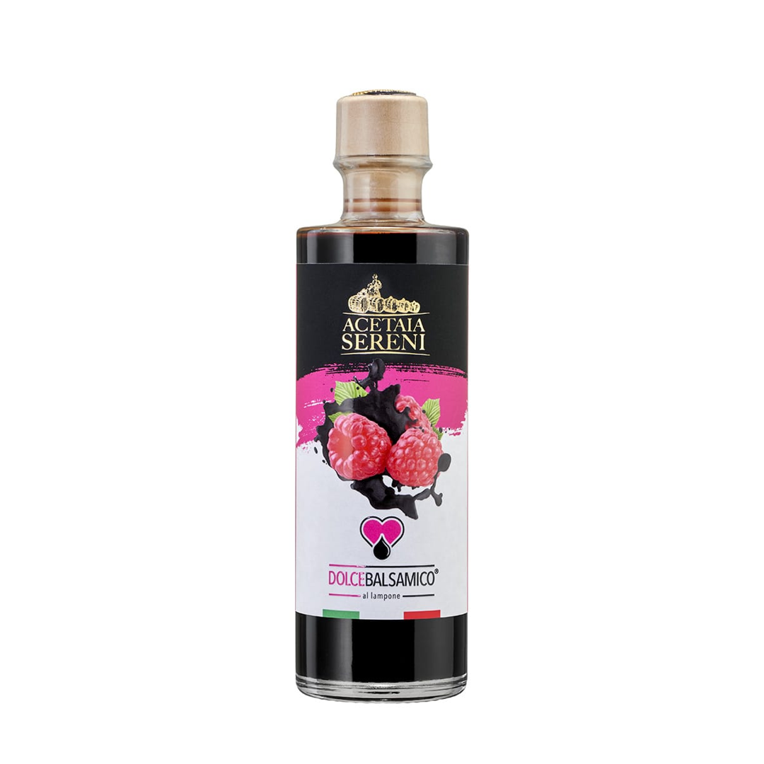 Hallonbalsamico acetaia sereni.