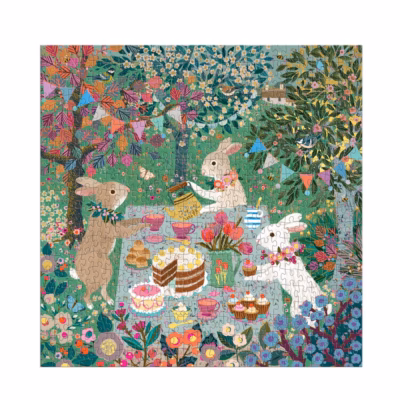 Pusslat pussel 500 bitar, Spring tea party.