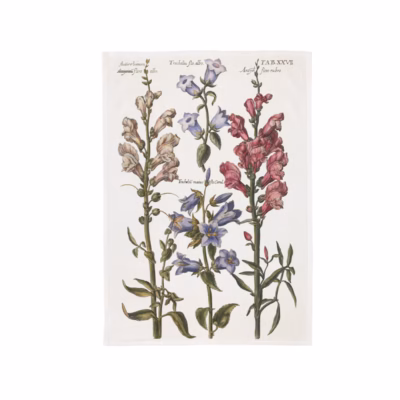 Kökshandduk från Sköna Ting med Blå blomster.