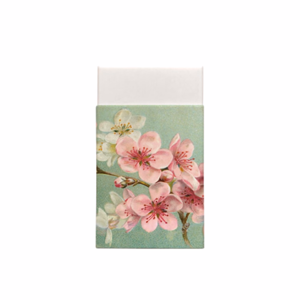 Suddgummi från Sköna Ting, Sakura, med körsbärsblommor på.