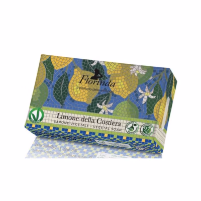Fast tvål med doften "coastal lemon".