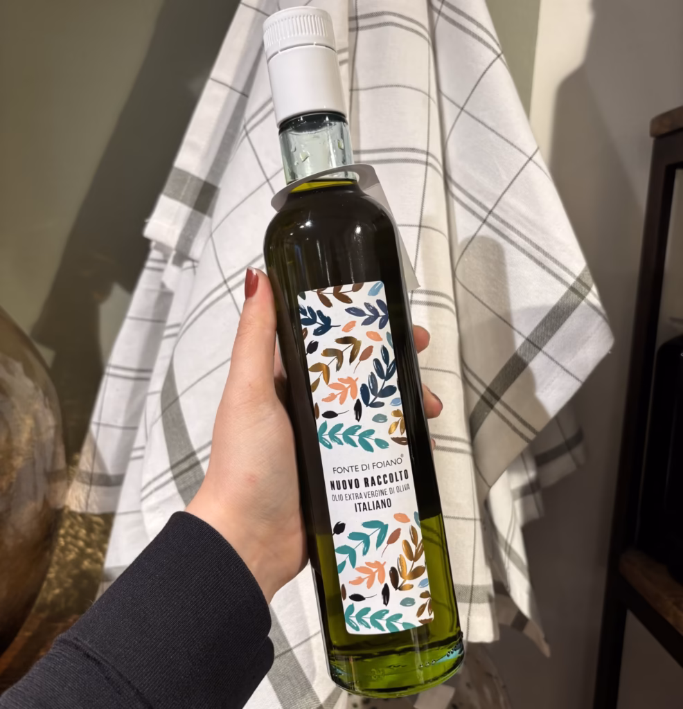 Olivolja Fonte Di Foiano Novello 500ml.